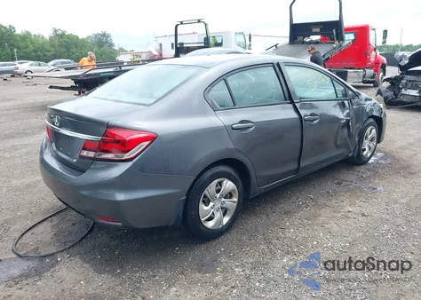 2013 Honda Civic Lx z USA, uszkodzony, nr VIN 2HGFB2F59DH556121